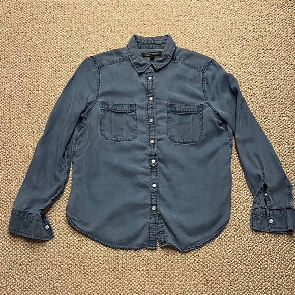 Banana Republic Tops - Banana Republic Blue Button-Down Shirt